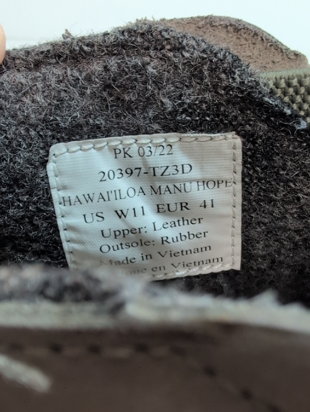 Olukai Hawai'iloa Manu Hope slip-on suede sneaker boots womans size 11 EU 41 - Picture 14 of 14